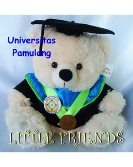 Boneka Wisuda Universitas Pamulang (30 cm)
